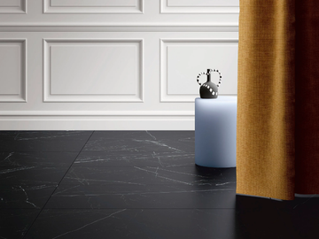 MARBLE LAB - DARK MARQUINA - Porcelain stoneware wall/floor tiles with marble effect by Fiandre Architectural Surfaces - view 2